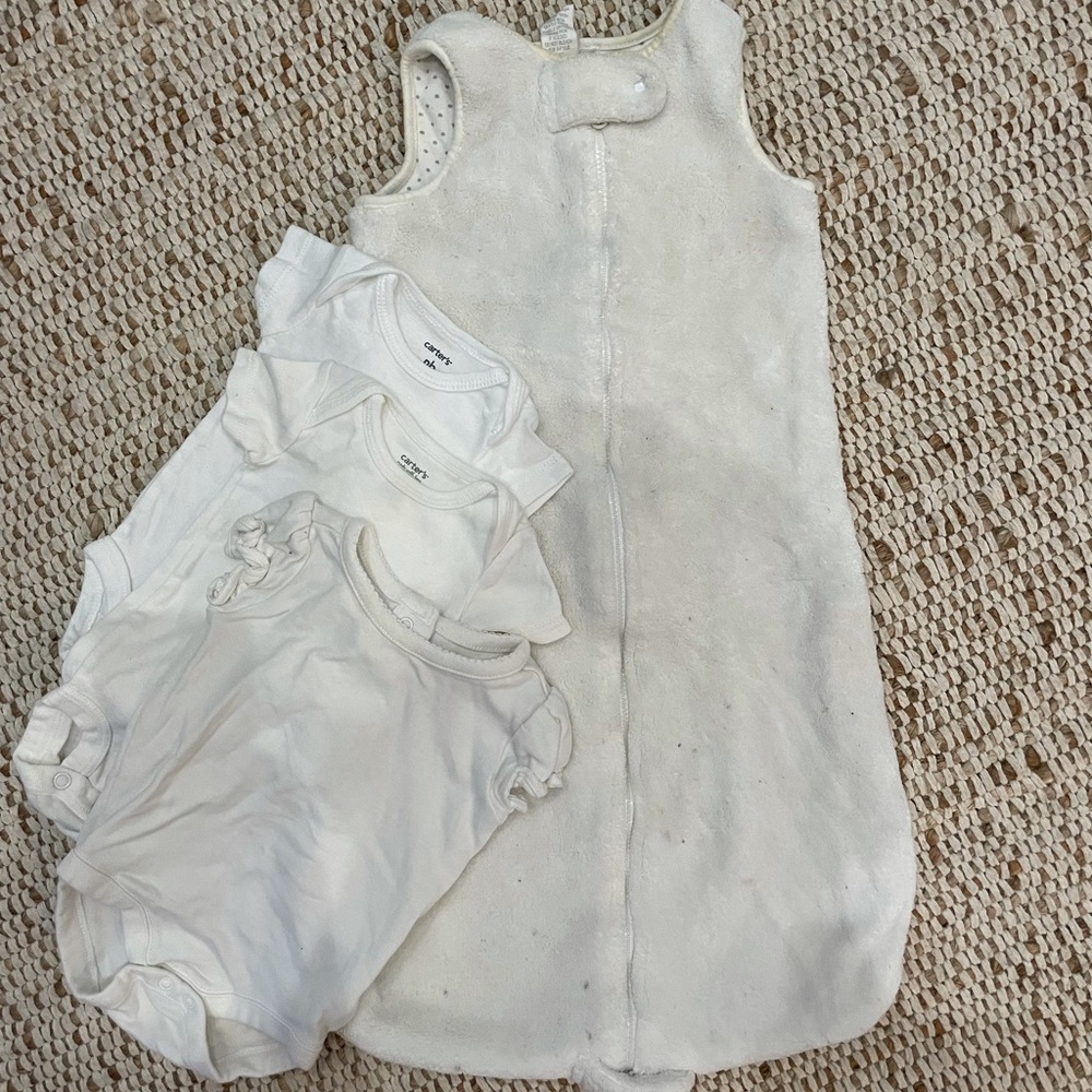 Baby Sleep Sack and Onesies